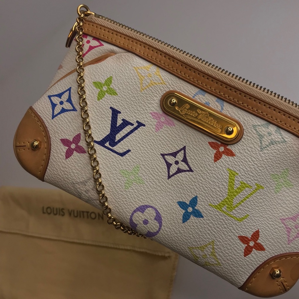 Louis Vuitton Authentic Mini White Multicolor